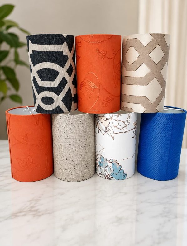 Modern fabric Lamps